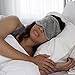 BARMY Weighted Sleep Mask for Women and Men (0.8lb/13oz) Weighted Eye Mask for Sleeping, Eye Cover Blocks Light Helps Relaxation and Night Sleep, Comfortable Blackout Sleeping Mask, Gray
