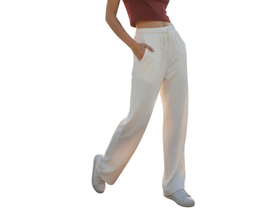 dockstreet Track Pant for Women || Baggy Fit || Track Pants || Full Elastic Jogger Track Pant ||-picture-50