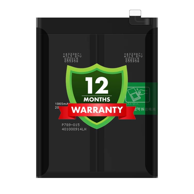 Image of Original BLP789 Battery Compatible for Oppo Reno 4 5G (CPH2091, PDPM00, PDPT00) - (4000mAh) - 1 Year Warranty DF7