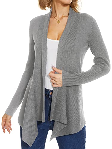 INKOFF Women's Draped Front Cardigan Sweater