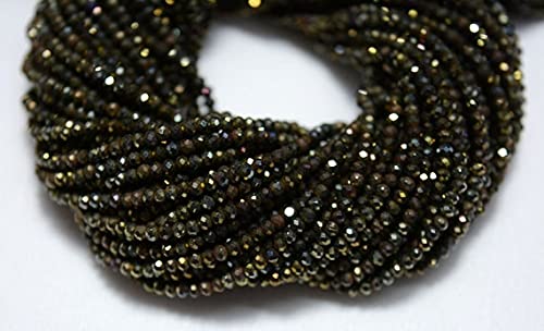 Spinelle mystique perles de 2.2mm pour bijoux élégants du quotidien