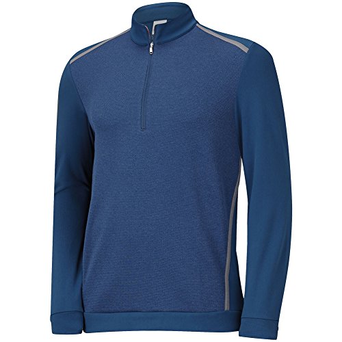 adidas Golf Men's Birdseye Fleece 1/2 Zip Shirt