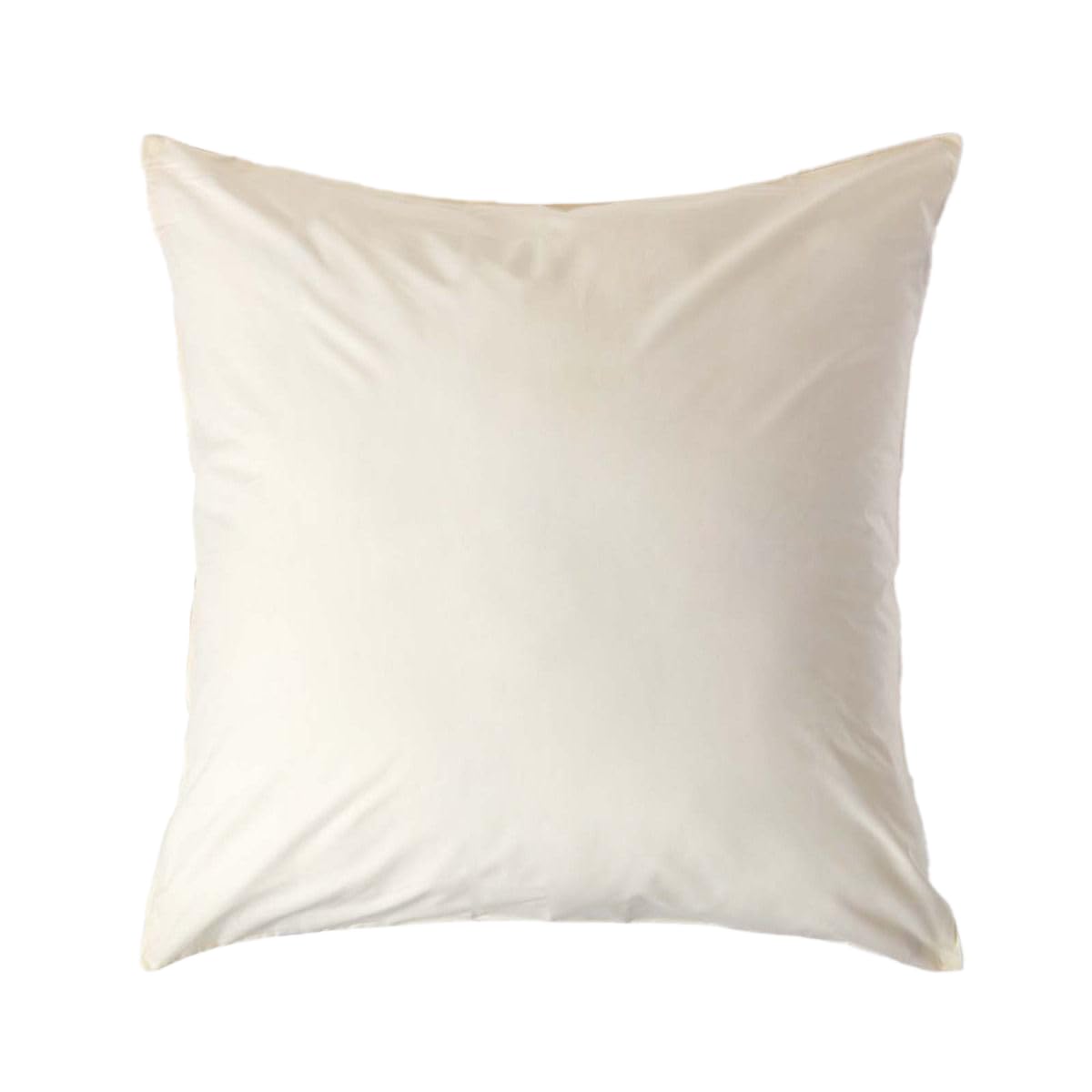 Homescapes Cream Crisp & Cool 200 Tc Egyptian Cotton Percale Housewife Pillowcase, European Size - 40 X 40 Cm