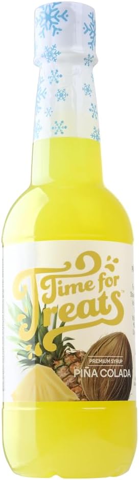 Flavored Syrup 16.9 Fluid Ounce Bottle for Snow Cones, Homemade Sodas, Cocktails, Coffee, Baking and More (Pina Colada)