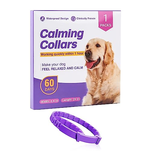 Collar Calmante para Perros Y Gatos, Collar Calmante Feromonas, T...