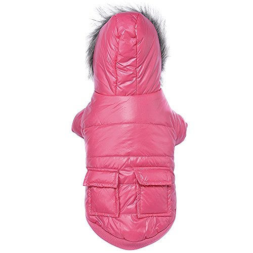 Lesypet Hund Kleidung für den Winter Hund Mantel Hundehoodies Hundekostüm Hundekleid Cover