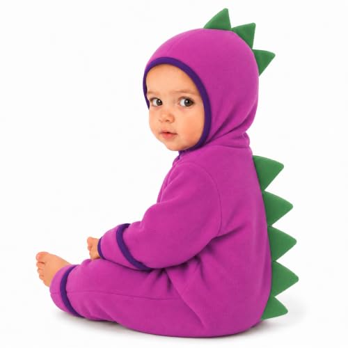 Image of Cuddle Club Fleece Baby Bunting Bodysuit – Infant One Piece Kids Hooded Romper Outerwear Toddler Jacket