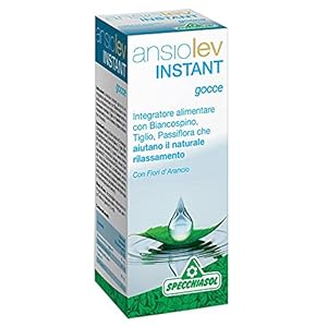 Specchiasol Integratore Alimentare Ansiolev Instant Gocce, Multicolore, 20 Millilitri