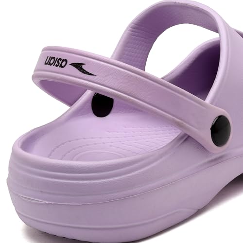 Image of ASIAN Women's INDIGO-07 Comfortable & Light Weight Clogs for Women | Stylish & Anti-Skid Sandals with Adjustable Back Strap for Adult | Waterproof & Everyday Use Mules for Girls and Ladies