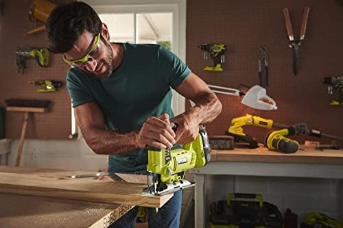 Ryobi R18JS-0 ONE+ Jigsaw with LED, 18 V (Body Only) - Green/Grey