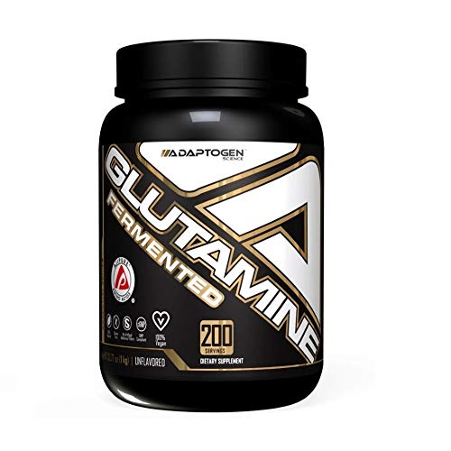 Adaptogen Science Glutamina, sem sabor, 200 porções