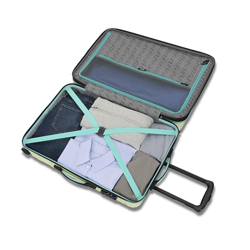 Image of Samsonite Omni 2 Hardside Expandable Luggage with Spinner Wheels, 2-Piece Set (19 /24), Frozen Matcha