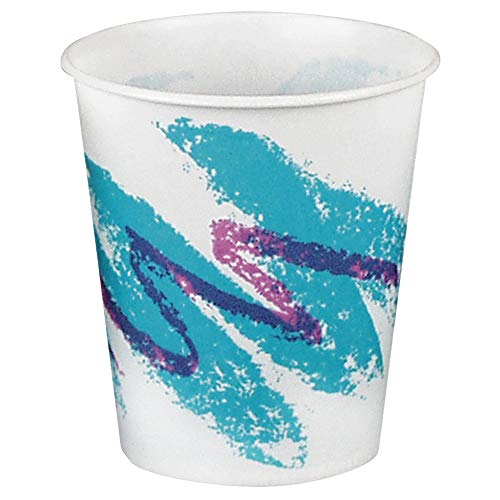Solo R53-00055 5 oz Jazz Waxed Paper Cold Cup (Case of 3000)