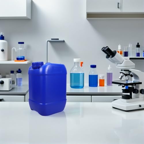 Bidon de stockage d'eau 5L bleu étanche et empilable par 2 - 6