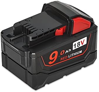 Mrupoo 18V XC 9.0Ah Lithium-Ion Replacement Battery Compatible with Milwaukee 48-11-1840 48-11-1815 48-11-1820 48-11-1828 48-11-1890 Milwaukee Batteery,US Shipment