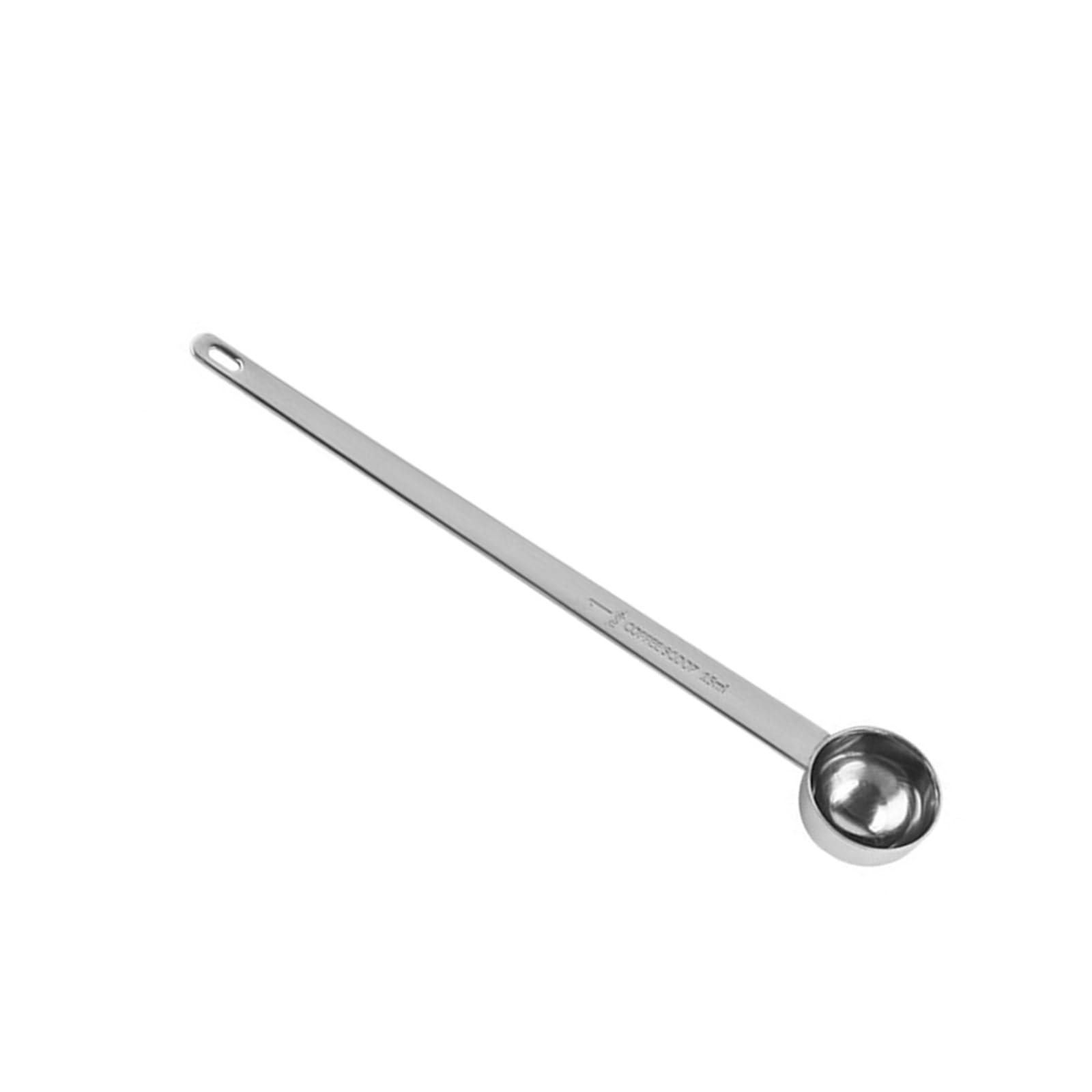 MALSSE 304Stainless Steel Coffee Spoon Kitchen Measuring Tool with Engraved Scale Long Handle Spoon for Measurements Professional Coffee Tool