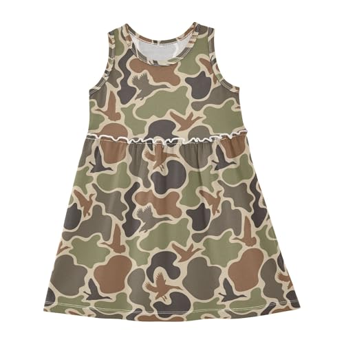 Girls Sundress Summer Sleveless Dress Toddler Outfits Casual Dresses for Kids 2-8T