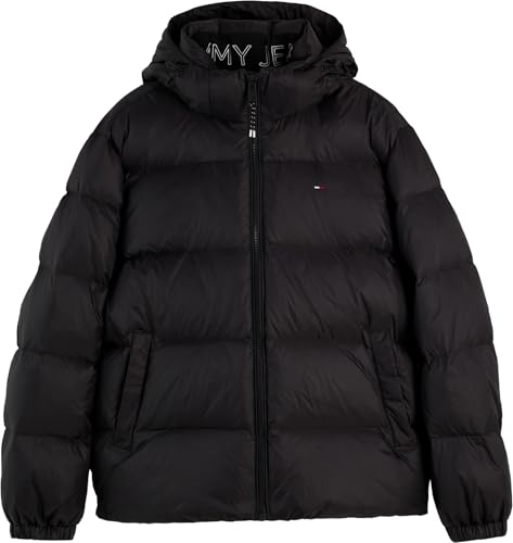 Tommy Jeans Doudoune Homme Essential Down Jacket Chaude, Noir (Black), XXL