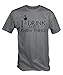 6TN Mens I Drink and I Know Things T Shirt ( Large , Grey )