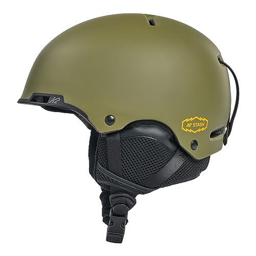 Casque de ski K2 Stash vert homme léger et ajustable sans pression