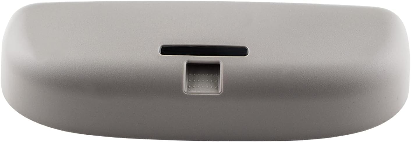 Grey Car Sunglasses Holder Glasses Case Box Compatible for Peugeot 307/408/208 Compatible for E-208/301/308/2008 E-2008/3008 E-3008/508/5008 (Grey)