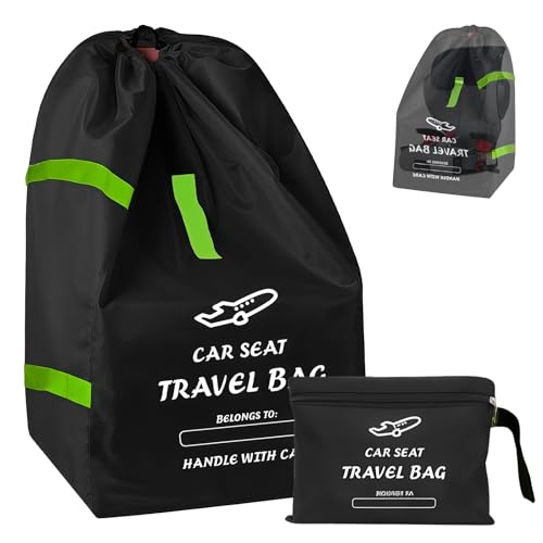 Grande capacità: il seggiolino per bambini Gate Check T-ransportbag offre un formato generoso che si adatta alla maggior parte dei passeggini, seggiolini e ovetti. Che si tratti di una borsa da passeggino per aereo o di una seduta classica, con questa soluzione di trasporto portate con voi tutti i prodotti per bambini senza stress. La compatibilità universale ti dà sicurezza in ogni viaggio, indipendentemente dal modello che utilizzi.