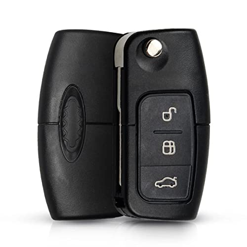 3 Buttons Key Fob Case Replacement for Ford Fiesta Focus Mondeo MK4 Kuga Galaxy B Max S Max C Max Key ,Flip Remote Control for Ford Fiesta Key Cover Accessories - Image 4