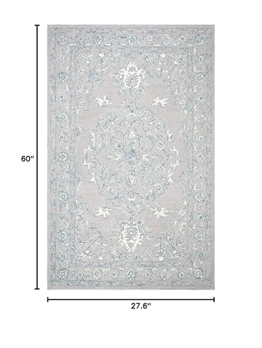 Tapete rectangular SAFAVIEH Micro-Loop 2'3" x 5' miniatura 2