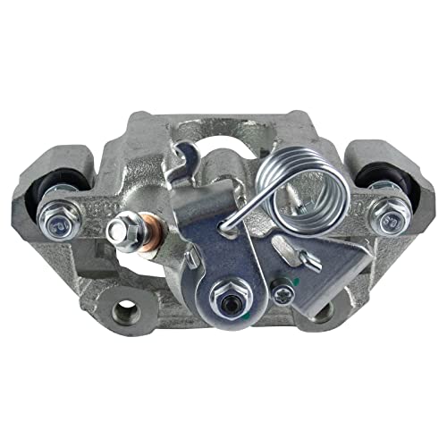 Image of TRQ Rear Left Brake Caliper w /Bracket Drivers Side