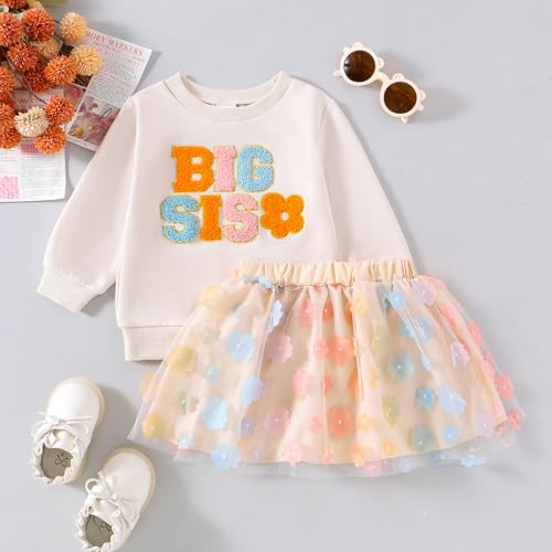 FIOMVA Matching Outfit - Big Sis & Lil Sis Shirt + Skirt Set2