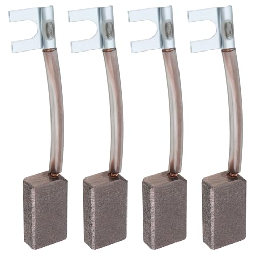 Briny River 2 Paires Balais de Charbon Perceuse Électrique 70 pour Cent Cuivre 5x10x17mm Compatible avec Fein ASz 648a