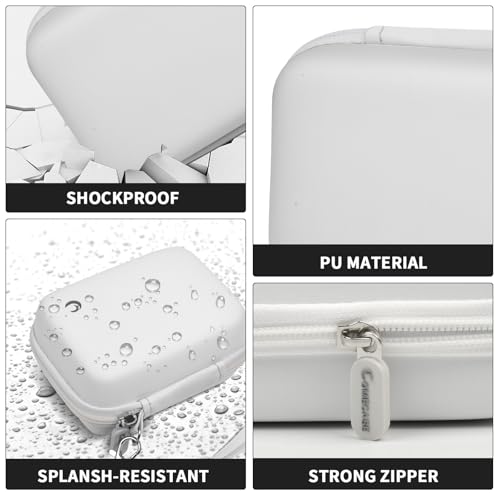 Funda protectora para cámara digital Comecase blanca miniatura 3
