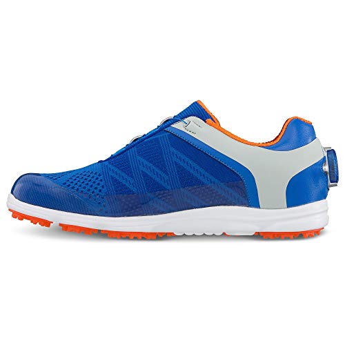 Footjoy Women's Sport Sl Boa-Previous Season Style Golf Shoes Blue 6 M Orange, Us #TOP23