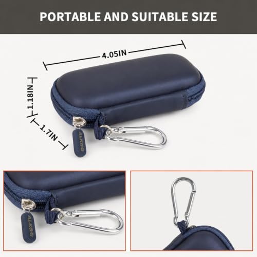 Image of USB Flash Drive Case, SD Card /Thumb Drive /Memory Cards Holder, Bag Only | SDXC /SDHC Storage, Electronic Accessories Organizer for SanDisk / for Samsung, for Students /IT /Office /School /Travel, Royal