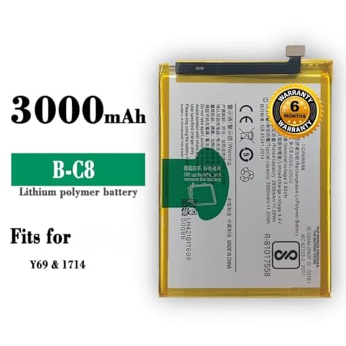 Image of Original B-C8 Battery for Vivo Y69 1714 Battery with 6 Month Warranty ***(G00040)