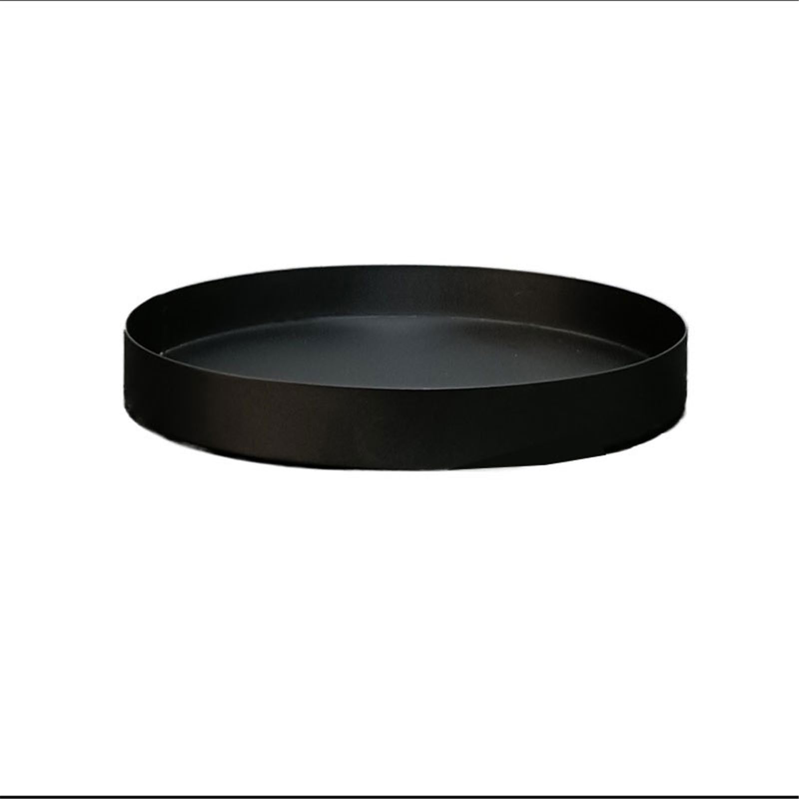 Kx9Lb8d plant saucer Minimalist Iron Art Landscaping Saucert Round Flower Arranging Bonsai Tray flower pot saucer(XXL)
