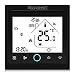 Produktbild BecaSmart Serie 002 Touchscreen-Raumthermostat Zwei Röhren für Klimaanlagen-Gebläsekonvektor mit WLAN-Verbindung zur Unterstützung intelligenter Sprache (Zwei Röhren, Volles Schwarz(WiFi))