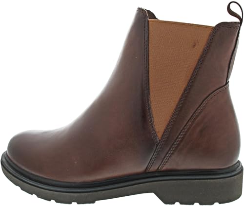 Bottines Chelsea cognac femme MARCO TOZZI taille 42 confortables