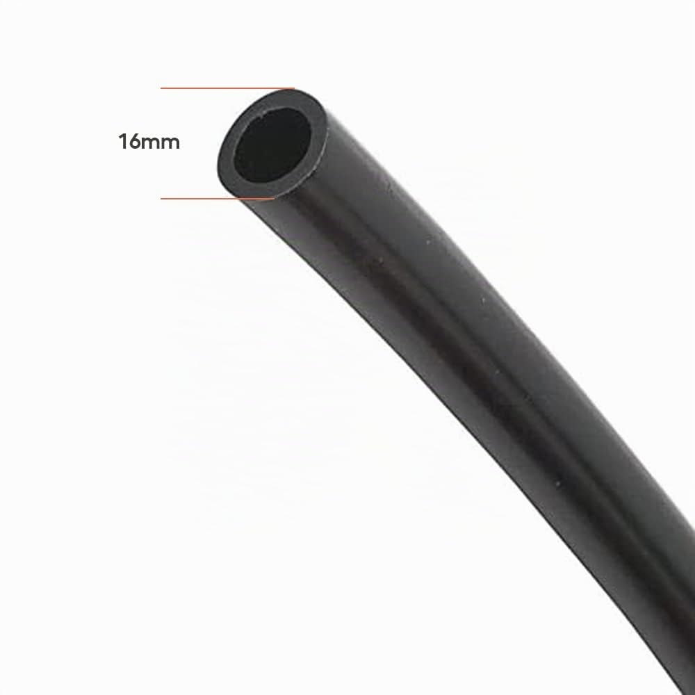Tubería de goteo 16mm - CERTIFICADO AENOR - Goteros cada 33cm. Bobina de 100 METROS. Color NEGRO. Espesor pared 1,2mm. Uso Agrícola. Tubería fabricado en Polietileno