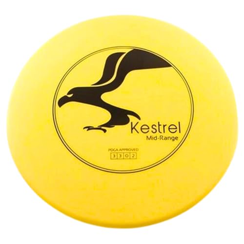 Beaded Midrange by Kestrel Discs | Basic Plastic | Disc Golf Midrange (Colors Vary)