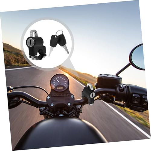 Candado de manillar para moto Abaodam soluciona robos en scooter y asegura casco de motocicleta 6