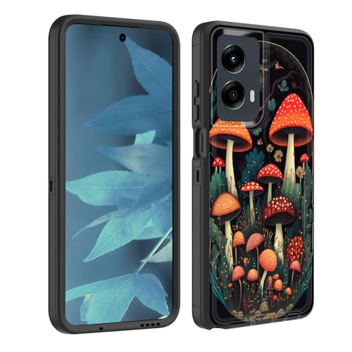 Coque Moto G Stylus 5G 2024 protection anti-poussière motif champignon magique 6.5