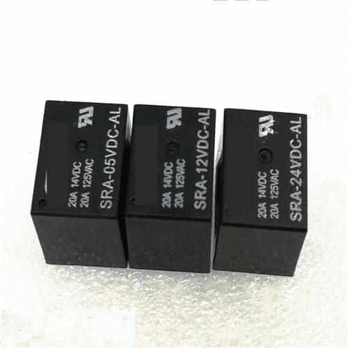 Relais SRA 5V 12V 24V 20A T74 commutateur 4 broches pour boîtier électronique et domotique