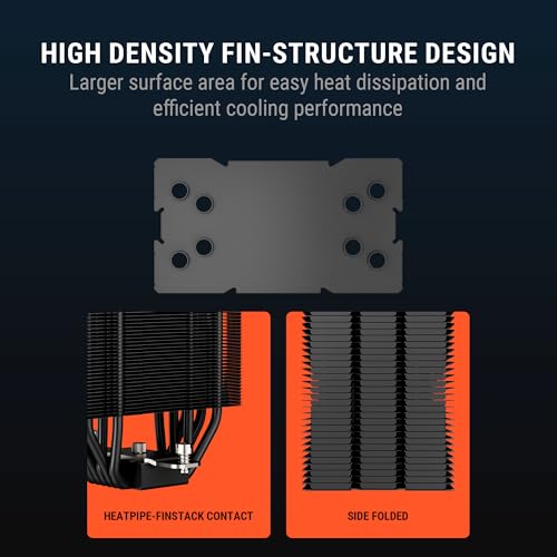 Image of Ant Esports V4 Digital CPU Air Cooler CPU Fan with LED Temperature Display & ARGB|90mm FAN| Support Intel - LGA1851 / 1700 /1200 AMD - AM5 / AM4