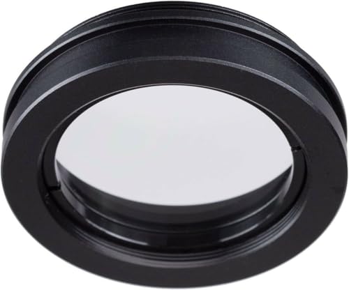 Image of AmScope SM10 1X Barlow Lens For SM Stereo Microscopes, Black, 48 mm