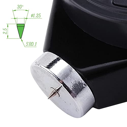 Image of Rubber Hardness Tester Digital Shore Type D Durometer Hardness Tester 0~100HD Shore D Tire Hardness Tester Meter with LCD Display for Ultra-Hard Rubber,Thermal Plastic,Tire,Resin, Fiber,Glass