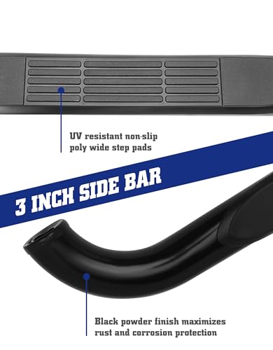 Estribos para Chevy Silverado y GMC Sierra 1999-2019 miniatura 5