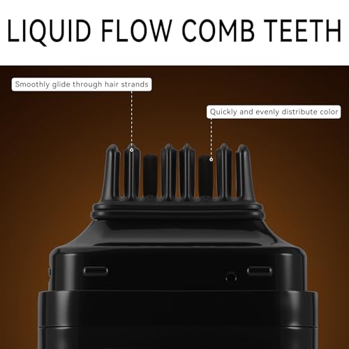 KGAJSGH Gray Hair Color Stick, Portable Touch-Up Pen, Hair Color Comb For Men & Women, Instant Coverage for White Hair & Beard, Quick-Dry & Non-Fading
