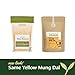 Banyan Botanicals Organic Yellow Mung Dal – Gut-Friendly Plant-Based Protein – Premium Split Mung Beans for Kitchari, Easy Digestion & Metabolic Purity – 2 lb. – USDA Organic