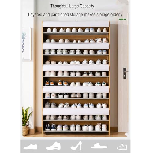 Meuble à chaussures d'entrée pour ranger et désencombrer le couloir blanc